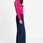 POM Amsterdam Turtlenecks TURTLENECK - Romi Jersey Ribbon Pink