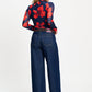 POM Amsterdam Turtlenecks TURTLENECK - Romi Mesh Bloom Rouge