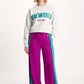 BROEK - Colourblock Wild Purple