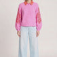 BLOUSE - Cheering Pink Sequins