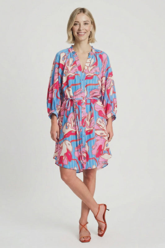 JURK - Urban Flora Stripe Linen
