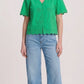 BLOUSE - Broderie Anglaise Palm Green